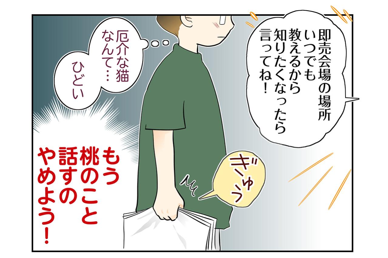 【マンガ・老猫日誌＃102】「厄介な猫」に見せていたのは私自身だった〜思い出の老猫日誌・桃姐と小論