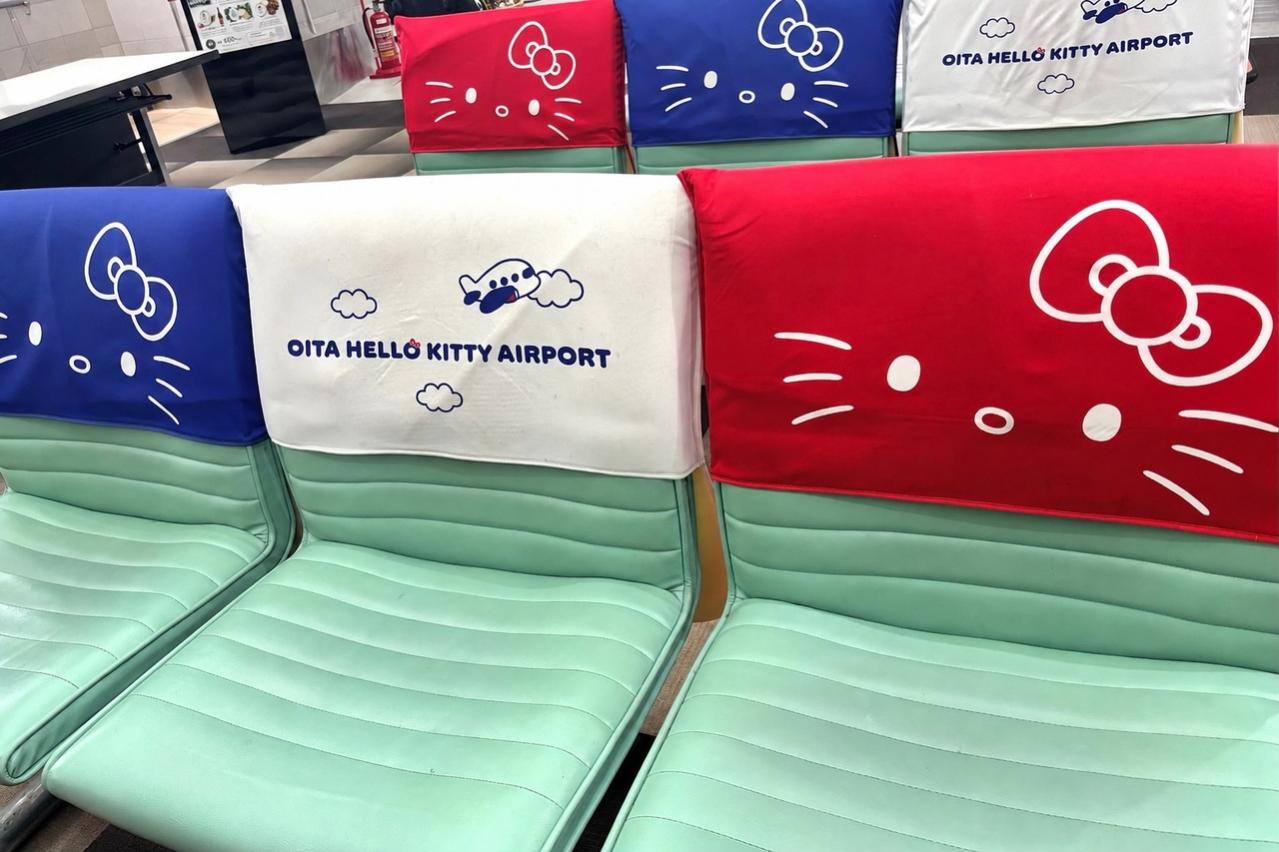 ハローキティやマイメロディがお出迎え！「大分ハローキティ空港」がどこを見てもかわいすぎる！（画像5）