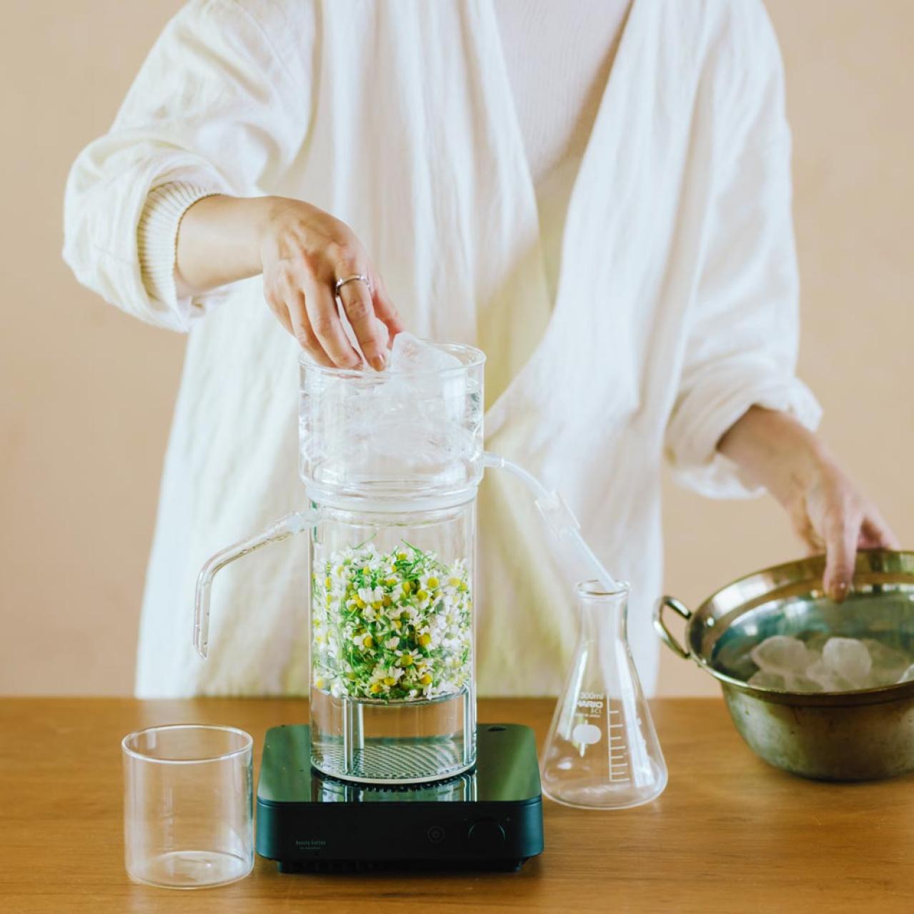 はじめてのハーブ蒸留は鍋でOK！ローズマリーの芳香蒸留水を作る6ステップ（画像7）
