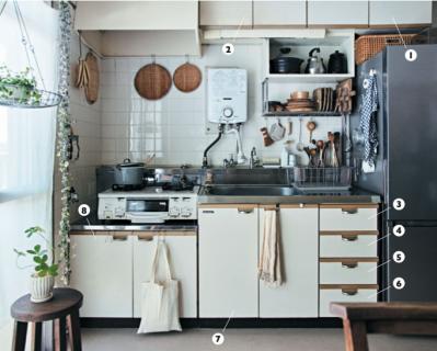 【ダイニングキッチン前編】フォロワー約６万人。賃貸物件で小さい暮らしを楽しむcata_coto_（カタコト）さんのインテリアのコツ（サムネイル画像7）