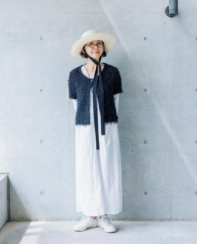 中嶋美穂さんの【めがねがポイント】のコーデ10スタイル。マチュア世代めがねスタイル第6回（サムネイル画像2）