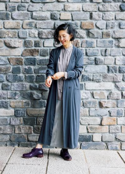 中嶋美穂さんの【めがねがポイント】のコーデ10スタイル。マチュア世代めがねスタイル第6回（サムネイル画像13）