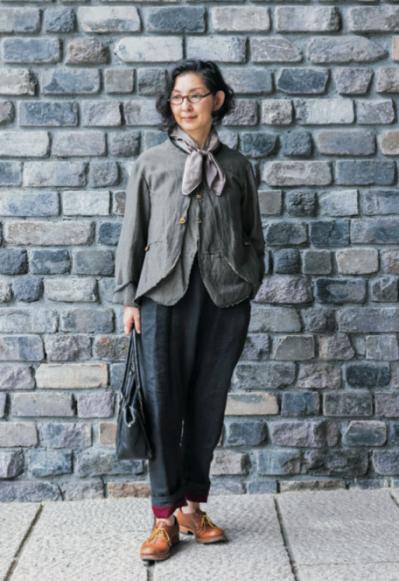 中嶋美穂さんの【めがねがポイント】のコーデ10スタイル。マチュア世代めがねスタイル第6回（サムネイル画像10）