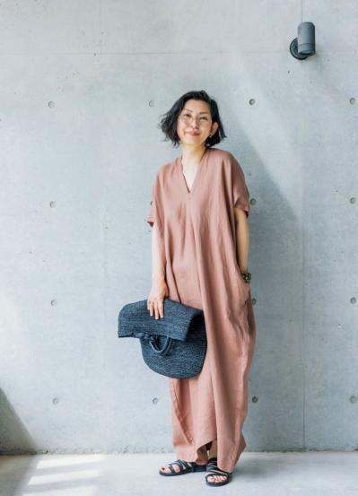 中嶋美穂さんの【めがねがポイント】のコーデ10スタイル。マチュア世代めがねスタイル第6回（サムネイル画像8）