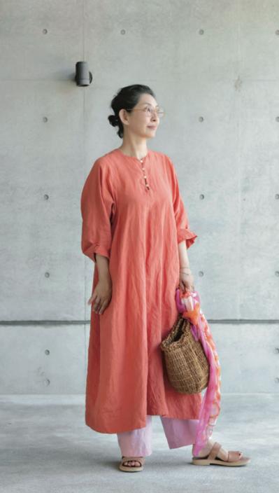 中嶋美穂さんの【めがねがポイント】のコーデ10スタイル。マチュア世代めがねスタイル第6回（サムネイル画像9）