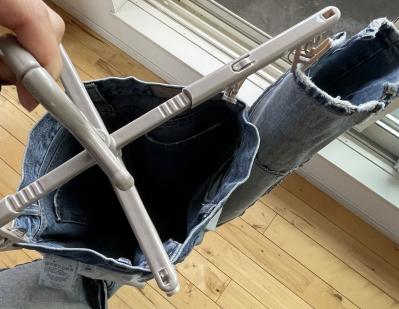 ジーンズが速乾！【スリコ】のハンガーは乾燥機でクシャクシャになるものがきれいに乾く（サムネイル画像5）