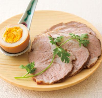 ウーロン茶煮豚と中華煮卵（サムネイル画像）