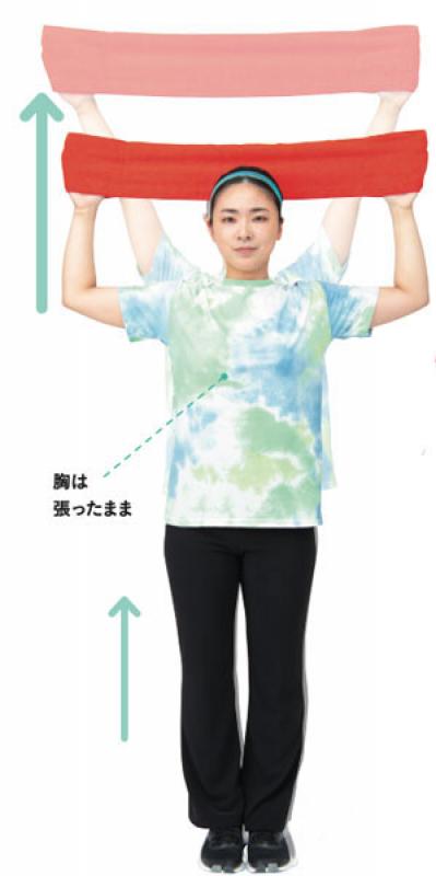 知ってる？タオル１本でできる【PARTY体操】　ガチガチに固まった肩こり、腰痛に。姿勢も整うと話題！（サムネイル画像5）