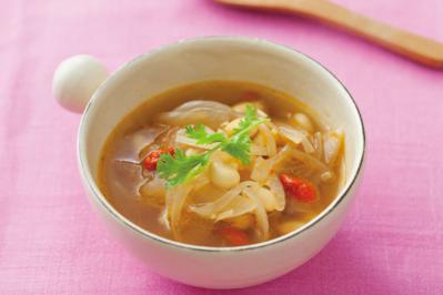 老化防止や疲れ目にも！【脂肪燃焼スープ】簡単に作れる薬膳スープ2選（サムネイル画像4）