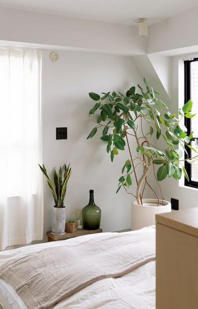 中古マンションだけど「森に住んでいる感じ！」部屋に大きな木のある【インテリア実例】（サムネイル画像8）