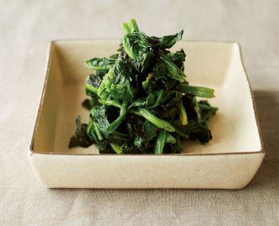 【ポリ袋とレンチン】で青菜のおひたしが手間なくできあがり！（サムネイル画像7）