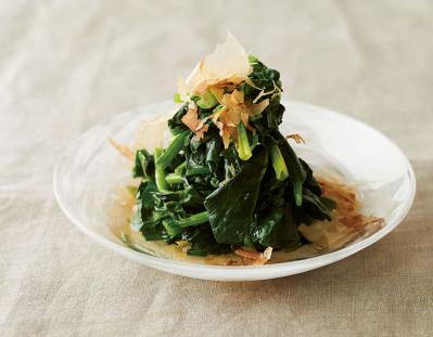 【ポリ袋とレンチン】で青菜のおひたしが手間なくできあがり！（サムネイル画像6）