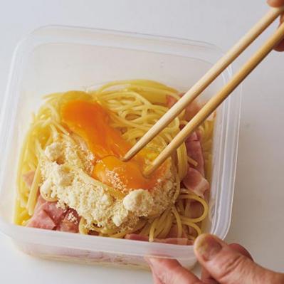 レンチンだけで劇的においしい【カルボナーラ】【ナポリタン風うどん】忙しい平日におすすめ（サムネイル画像3）