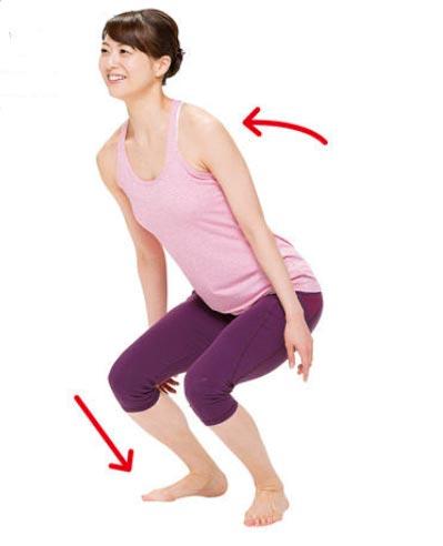 【ゆるスクワット】「ジャンプ・スクワット」でかかとに刺激を！基礎代謝アップ【ダイエット】（サムネイル画像3）