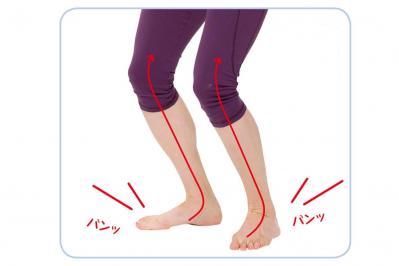 ゆるスクワットでかかとを刺激！無理なく代謝アップ！【ダイエット】