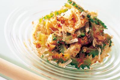 【節約＆糖質オフレシピ】作りおきできる！豆腐メインのおかず2選「ロールキャベツ風」「ゴーヤーのサラダ」（サムネイル画像3）
