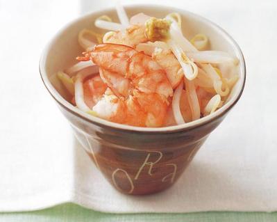 【節約＆糖質オフレシピ】さっとゆでるだけで完成！ もやしのあえ物2選「ツナのみそマヨあえ」「えびのわさびじょうゆ」（サムネイル画像3）