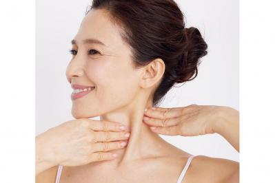 マスクを外す時に【一瞬で小顔になる！】たるみが改善しシャープなフェイスラインになる筋膜リフト