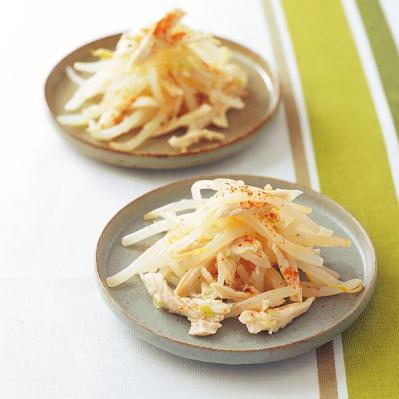 【節約＆糖質オフレシピ】もやしのボリューム副菜2選「レタスのもやしソースかけ」「蒸し鶏のナムル風」（サムネイル画像3）