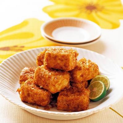 【節約＆糖質オフレシピ】10分でできる「豆腐」のボリュームおかず2選「煮やっこ」「おかか揚げ」（サムネイル画像3）