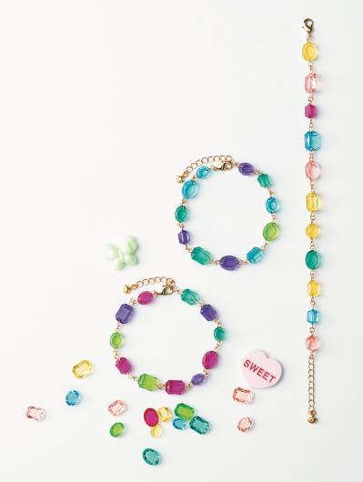 【レジン】で簡単！ 夏に作りたい！ キャンディーカラーのブレスレット（サムネイル画像2）