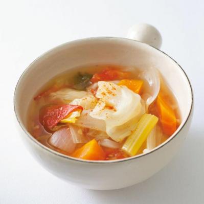 【脂肪燃焼ダイエットスープ】の夏バージョン！栄養満点でキレイにやせる６つの味変バリエ（サムネイル画像5）