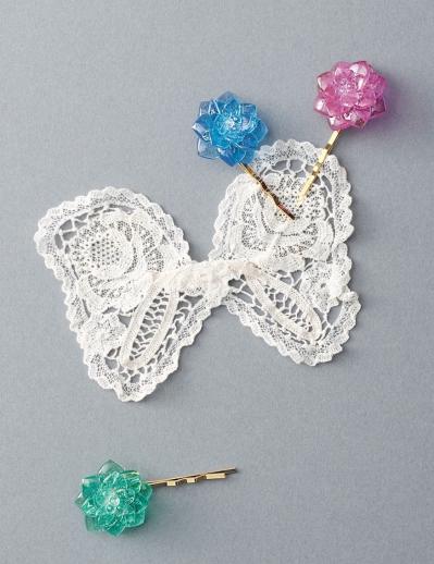 【レジンアクセサリー】簡単！ プレゼントにもおすすめ「蓮の花のヘアピン」（サムネイル画像2）