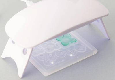 【レジンアクセサリー】簡単！ プレゼントにもおすすめ「蓮の花のヘアピン」（サムネイル画像7）