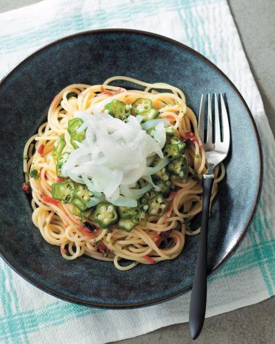 夏野菜とたんぱく源がたっぷりの【冷製パスタ】レシピ2選「トマトレモン」「梅青じそ」（サムネイル画像3）