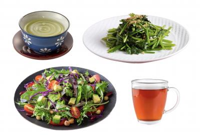やせる食べ順は「最初にお茶」or「最初に野菜」? 管理栄養士監修【ダイエット中の食事】（サムネイル画像2）