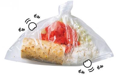 ポリ袋たった１枚で簡単おかず。海鮮のあんかけが手間なく完成！（サムネイル画像3）