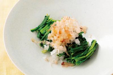 体と心に効く、「ルッコラのおひたし」。タイム・オレガノのレシピも！
