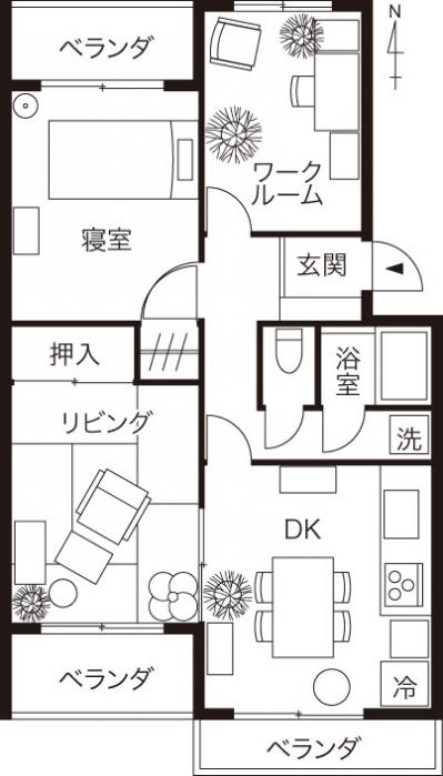 【大人のひとり暮らし】郊外に越して、老後の貯蓄に。2匹の猫と暮らす。イラストレーター柿崎こうこさん（サムネイル画像2）