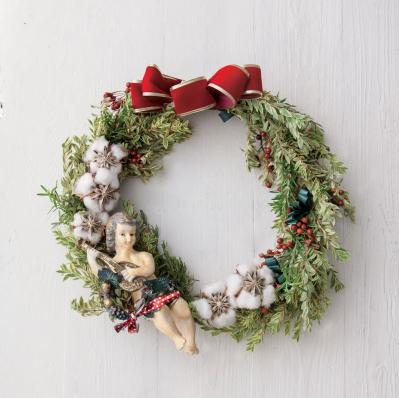 ハーブを使った簡単＆豪華な【クリスマスリース】ローズマリーやマートルの香りが癒やしに（サムネイル画像2）