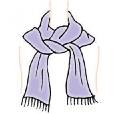 簡単でかわいい！マフラー巻き方2選「プレーンロール」と「ダブルクロス」（サムネイル画像11）