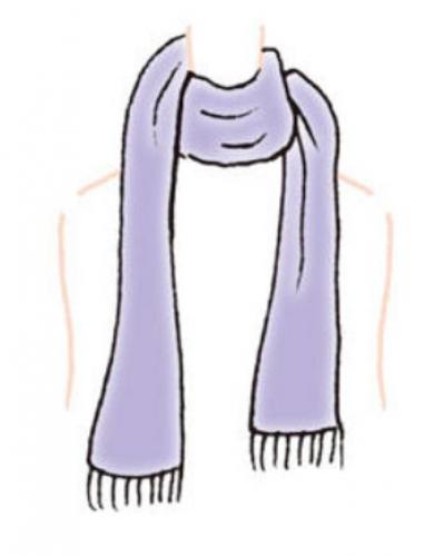 簡単でかわいい！マフラー巻き方2選「プレーンロール」と「ダブルクロス」（サムネイル画像5）