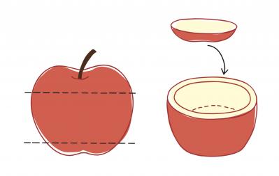 【大人かわいい飾り切り】おなじみのフルーツでおもてなし感を演出できる「アップルカッププレート」（サムネイル画像5）