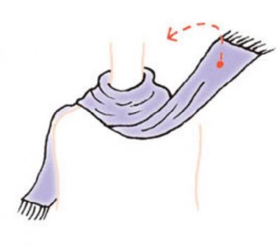 【ストールの巻き方2選】どんなアウターにも似合う「銀座巻き」と「ダブルトライアングル」（サムネイル画像5）