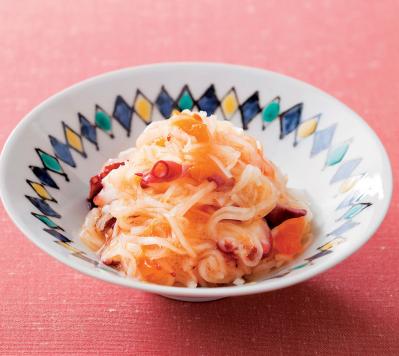 【大根使いきりレシピ】冬においしい小鉢と炒め物「大根とたこの酢の物」「大根と牛肉の豆板醤炒め」（サムネイル画像3）