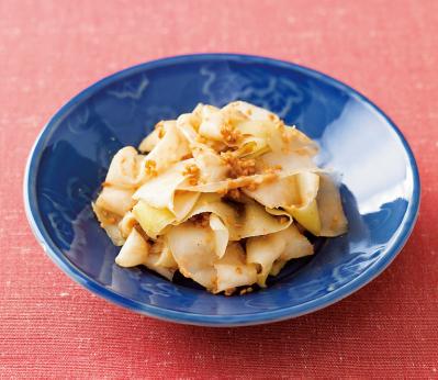 【大根使いきりレシピ】さっと干すとおいしい！ 大根の葉と皮の副菜2選（サムネイル画像4）