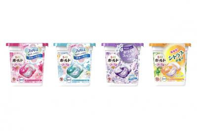 『ボールド』が『ファブリーズ』と『レノアハピネス』と共同開発　消臭と香りを“いいとこドリ”した「ボールド ジェルボール4D」を新発売