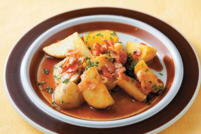 【春野菜のおかず】4日間保存できる「揚げ焼き新じゃが」とアレンジレシピ2選（サムネイル画像3）