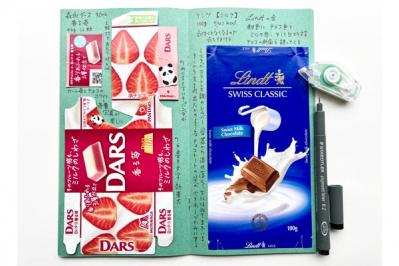 いつも綺麗に糊付けする「XSテープのり」貼れば紙は波打つことなく、ピンと平たい！（サムネイル画像5）