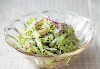 【春キャベツの作りおきおかず】簡単、即デキの副菜2選「サブジ風」「ゆかり和え」（サムネイル画像3）