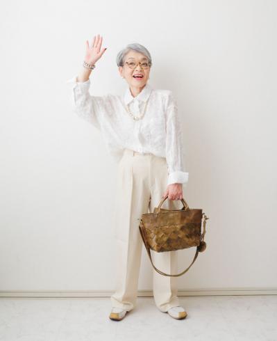 【プチプラおしゃれ術】68歳、ユーチューバー・きょうこばぁばの“品よく高見え”なコーディネートを公開！（サムネイル画像3）