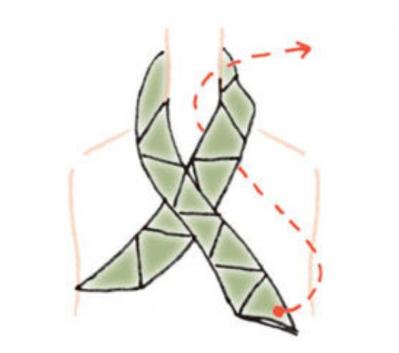 冷房対策にも！エレガントなスカーフの巻き方2選「ラッフル結び」と「固結び」（サムネイル画像5）