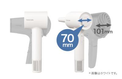 コンパクトでスリムなボディ（サムネイル画像）