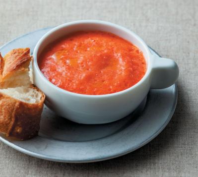 食欲のないときにおすすめの【お酢レシピ】さっぱりスープ2選「えのきとザーサイ」「ガスパチョ」（サムネイル画像3）