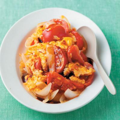 【お酢レシピ】たんぱく質もとれる！ 卵、豆腐×酢のおかず3選「豆腐の照り焼き」「厚揚げとゴーヤの黒酢炒め」「トマトと卵の中華炒め」（サムネイル画像4）