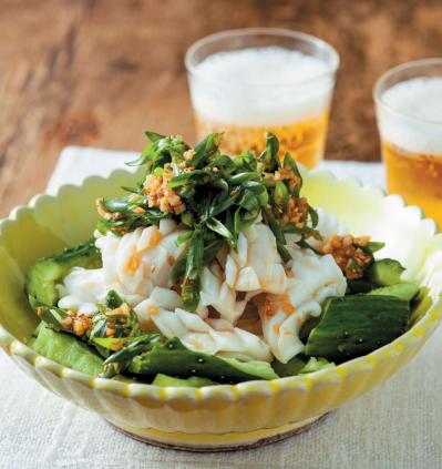 さっぱりした味で食が進む！【お酢レシピ】魚介のおかず2選「かじきのステーキ」「いかときゅうりの香味だれ」（サムネイル画像3）